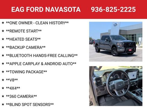 Used 2022 Ford F150 XLT w/ Equipment Group 302A High AWD/4WD image 4
