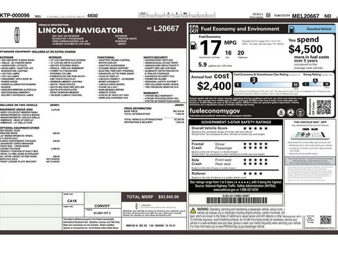 Used 2021 Lincoln Navigator Reserve image 9