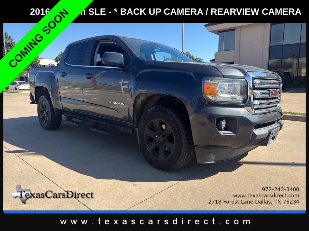 Used 2016 GMC Canyon SLE w/ SLE Convenience Package RWD image 3