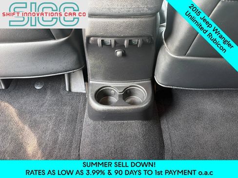 Used 2015 Jeep Wrangler Unlimited Rubicon w/ Connectivity Group AWD/4WD image 21