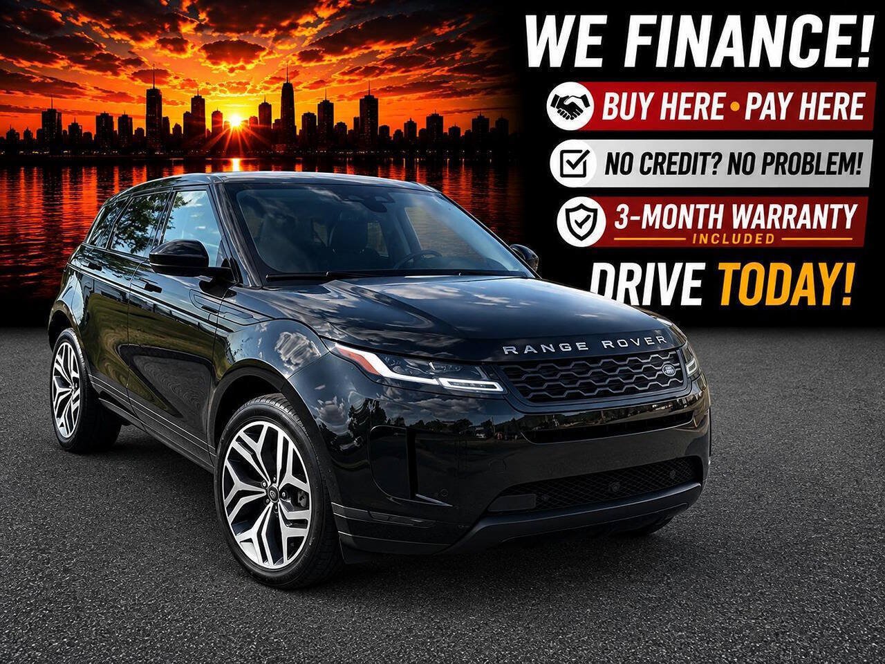 Used 2023 Land Rover Range Rover Evoque SE AWD/4WD image 1