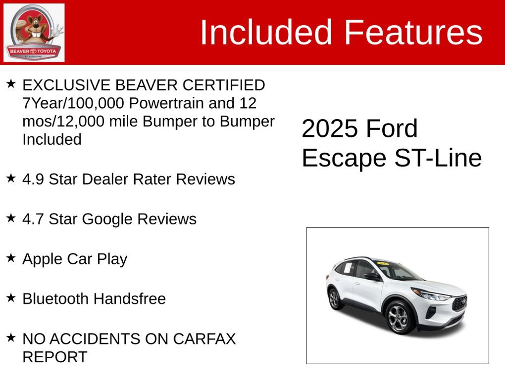 Used 2025 Ford Escape ST-Line FWD image 4