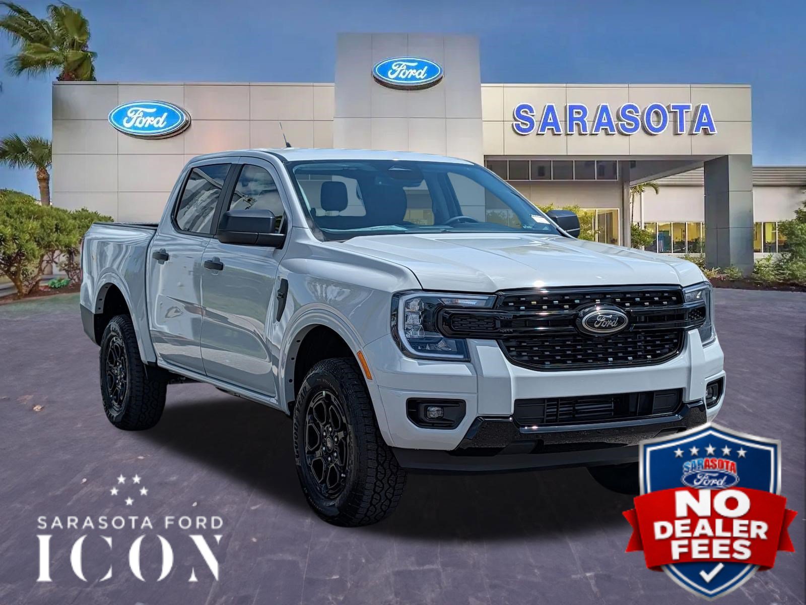 New 2026 Ford Ranger XLT w/ Black Appearance Package RWD image 1