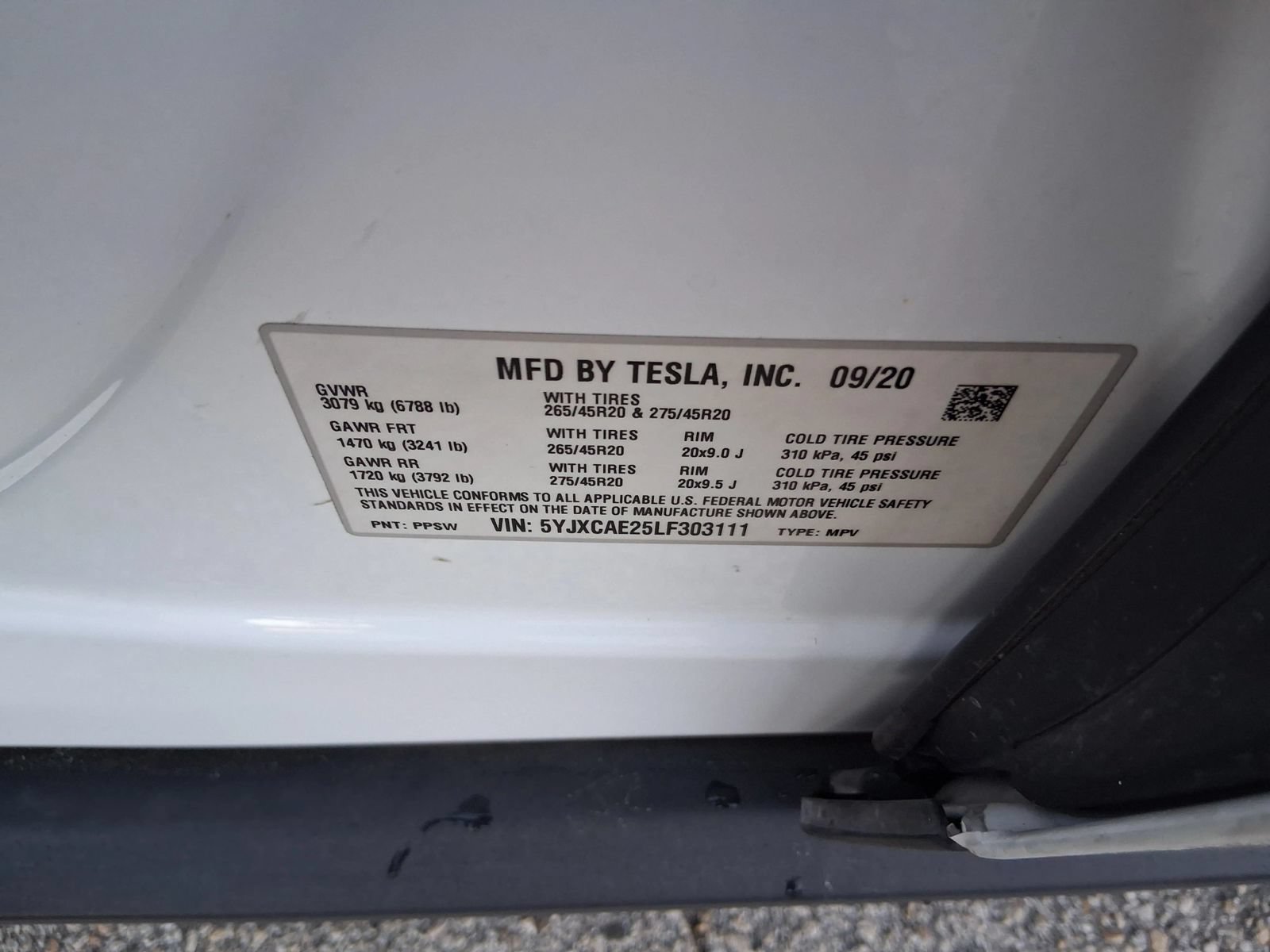 Used 2020 Tesla Model X Long Range AWD/4WD image 10