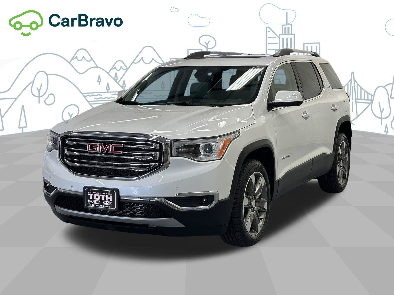 Certified 2019 GMC Acadia SLT AWD/4WD image 1