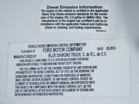 Used 2015 Ford F650 2WD Crew Cab Super Duty image 59