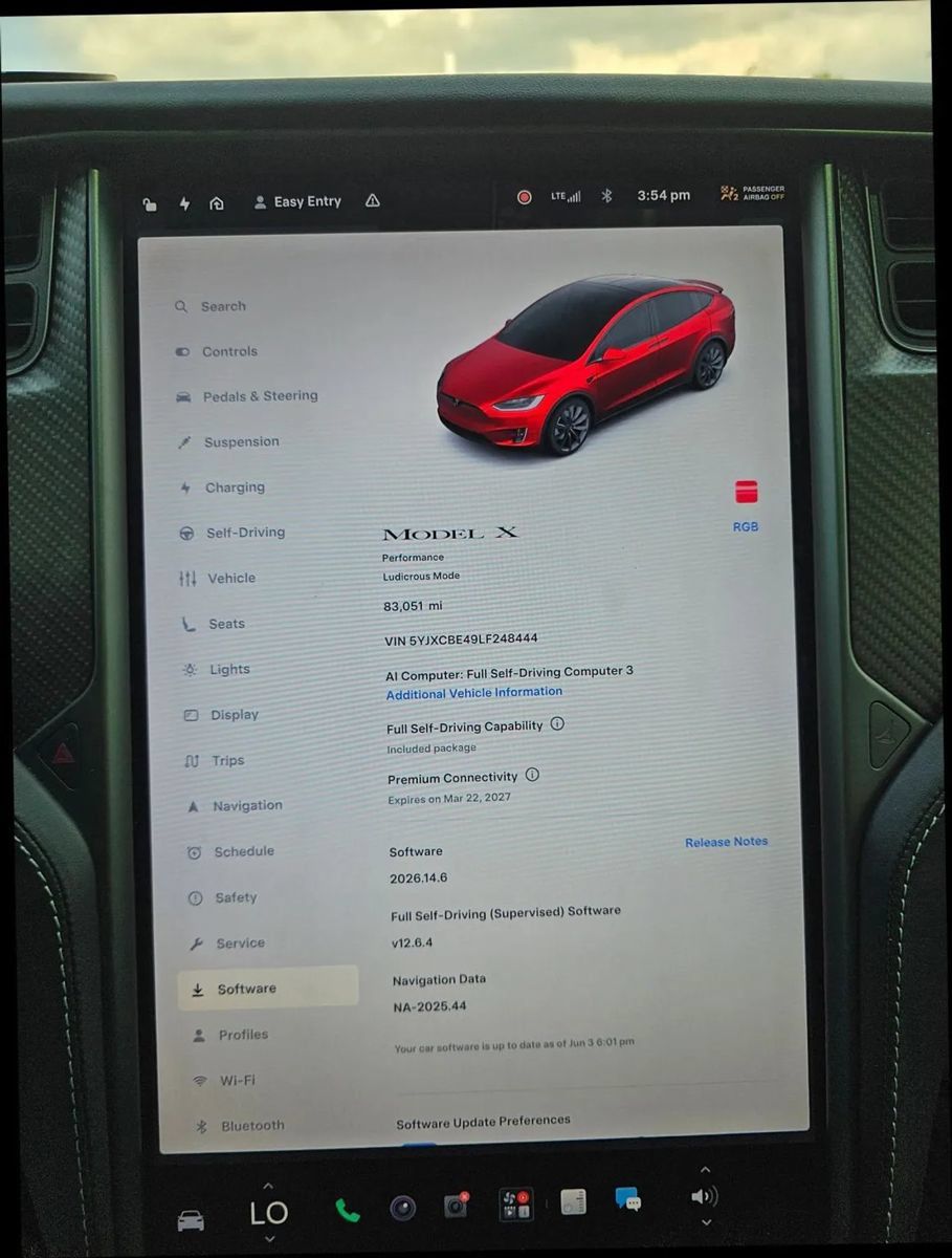 Used 2020 Tesla Model X Performance AWD/4WD image 2