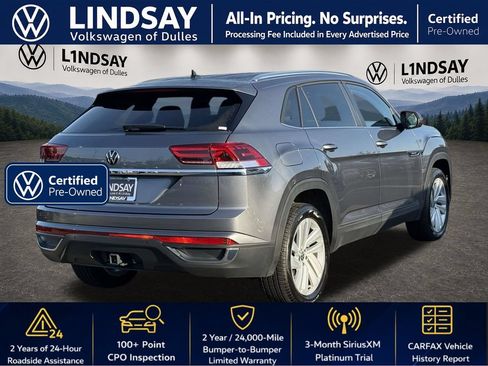 Certified 2023 Volkswagen Atlas Cross Sport SE FWD image 8