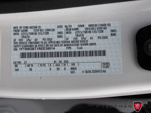 Used 2024 Ford F250 Lariat w/ FX4 Off-Road Package image 50