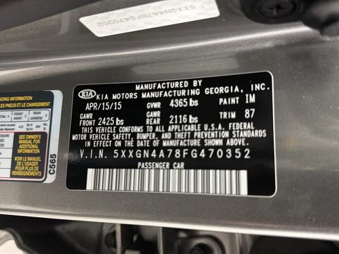 Used 2015 Kia Optima EX FWD image 21