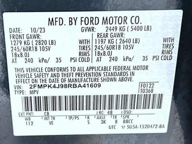 Used 2024 Ford Edge SEL w/ Convenience Package AWD/4WD image 26