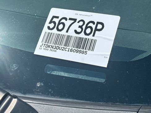 Used 2012 Toyota Prius Two FWD image 2