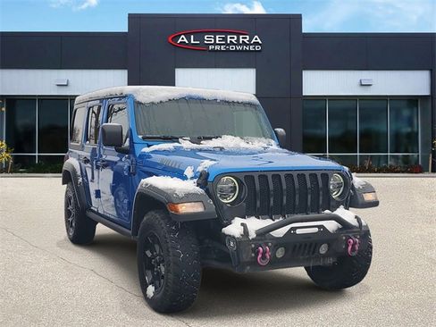 Used 2021 Jeep Wrangler Unlimited Sport image 1