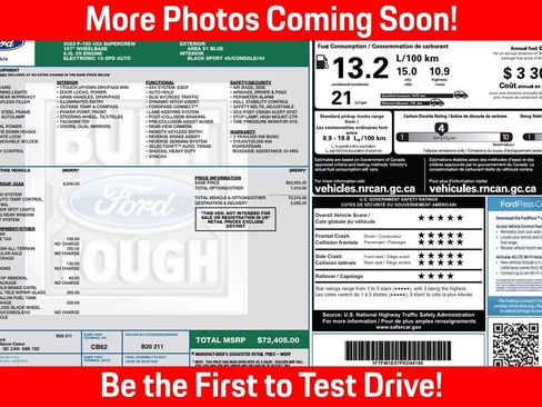Used 2023 Ford F150 XLT w/ Equipment Group 302A High image 1
