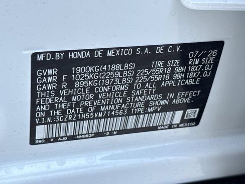 New 2027 Honda HR-V Sport image 40