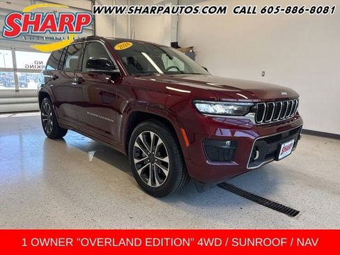 Used 2024 Jeep Grand Cherokee Overland w/ Luxury Tech Group IV AWD/4WD image 1