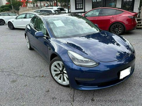Used 2021 Tesla Model 3 Long Range AWD/4WD image 2