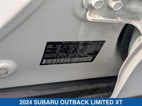 Certified 2024 Subaru Outback Limited XT AWD/4WD image 40