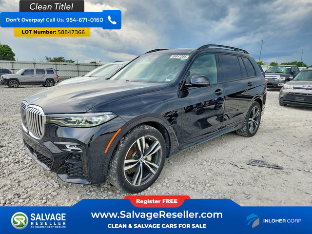 Used 2020 BMW X7 xDrive40i w/ M Sport Package AWD/4WD image 1