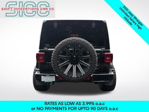 Used 2021 Jeep Wrangler Unlimited Sahara AWD/4WD image 5