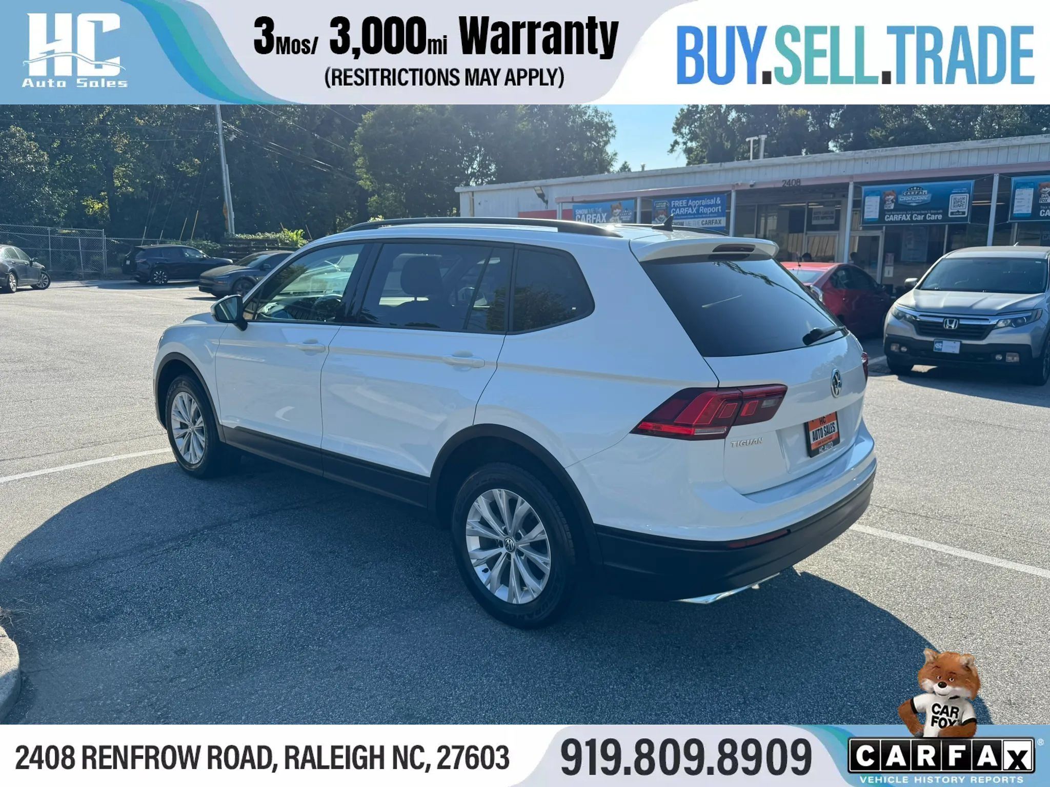 Used 2020 Volkswagen Tiguan S FWD image 3