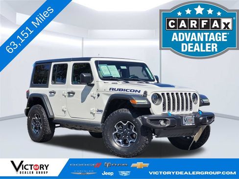 Used 2023 Jeep Wrangler Unlimited Rubicon 4xe AWD/4WD image 1