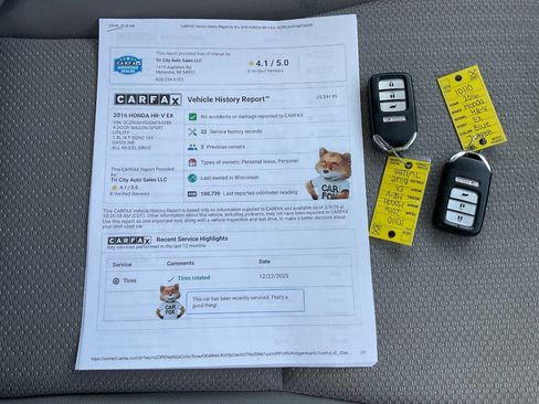 Used 2016 Honda HR-V EX image 40