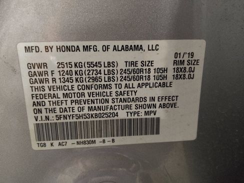 Used 2019 Honda Pilot EX-L image 33