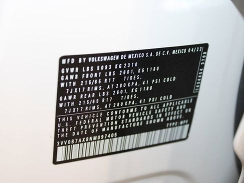 Used 2022 Volkswagen Tiguan S image 19