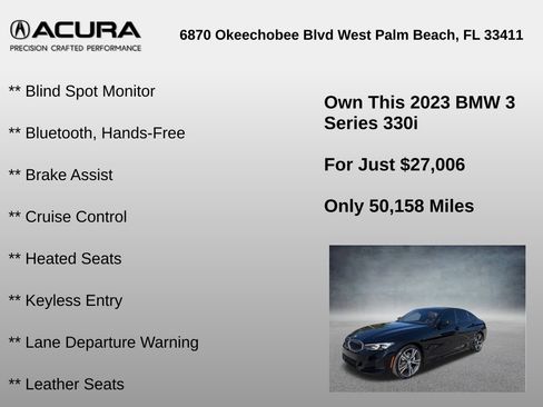 Used 2023 BMW 330i Sedan w/ Premium Package image 18