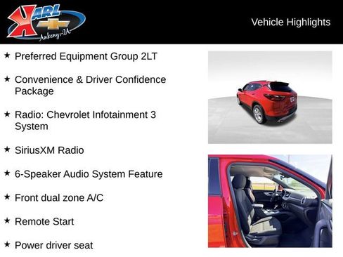 Certified 2022 Chevrolet Blazer LT FWD image 2