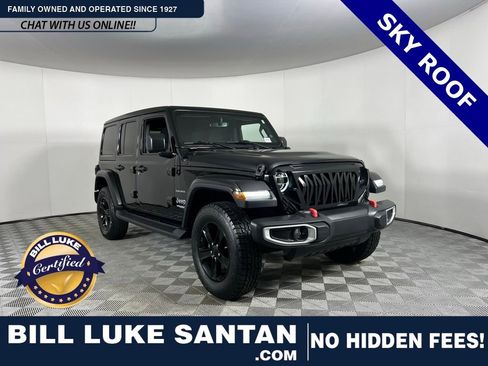 Used 2020 Jeep Wrangler Unlimited Sahara image 1