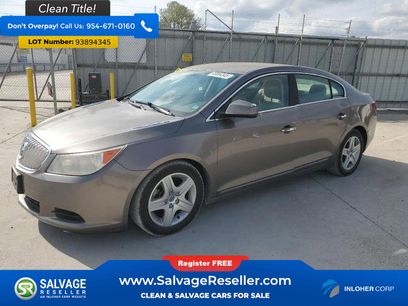 Used 2010 Buick LaCrosse CX