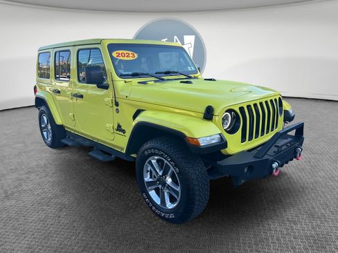 Certified 2023 Jeep Wrangler Unlimited Sport AWD/4WD image 1