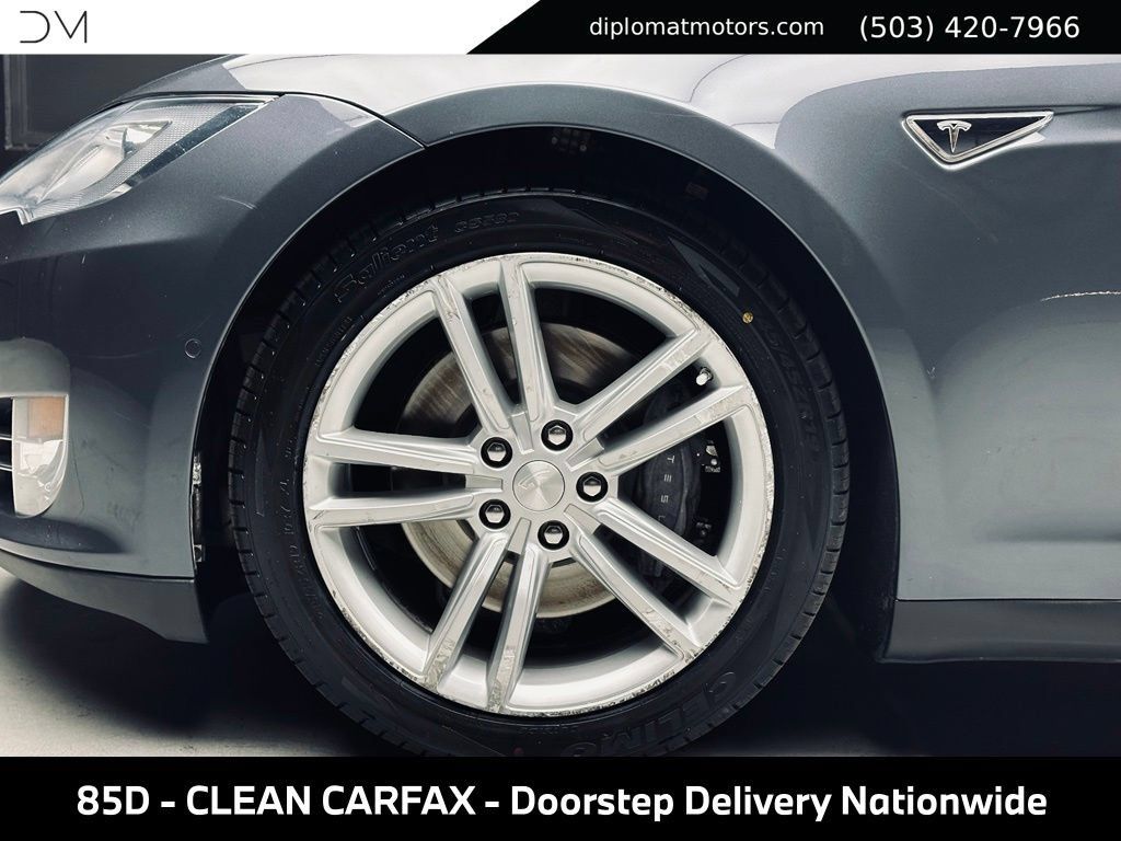 Used 2015 Tesla Model S 85D AWD/4WD image 39