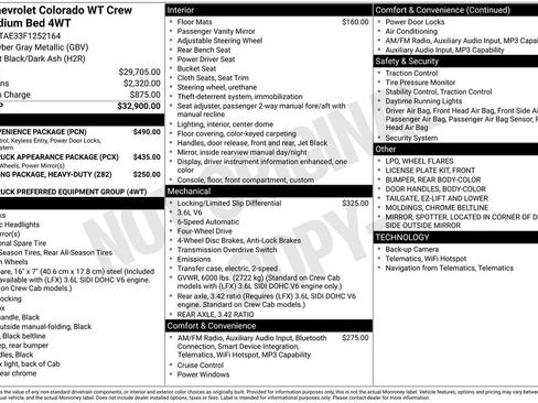 Used 2015 Chevrolet Colorado W/T w/ WT Convenience Package AWD/4WD image 15