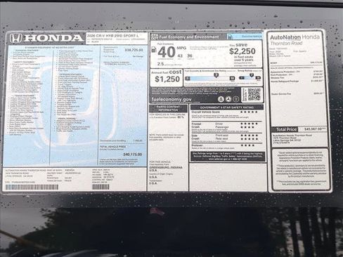 New 2026 Honda CR-V Sport-L image 22