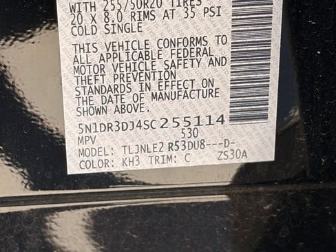 Used 2025 Nissan Pathfinder Platinum w/ Cargo Package AWD/4WD image 38