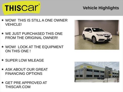 Used 2016 Acura MDX FWD w/ Technology Package image 9