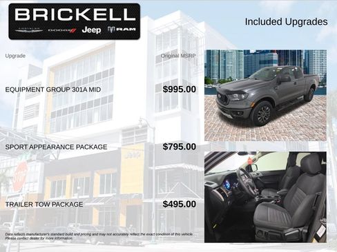 Used 2019 Ford Ranger XLT w/ Equipment Group 301A Mid RWD image 5