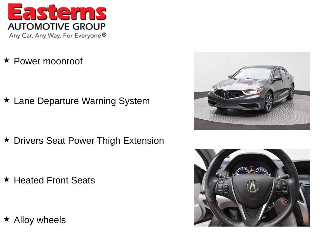 Used 2018 Acura TLX w/ Technology Package FWD image 12