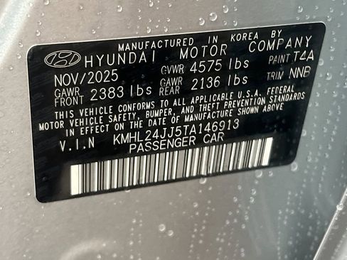 New 2026 Hyundai Sonata Blue image 22