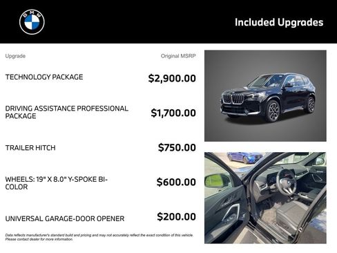 New 2026 BMW X1 xDrive28i w/ Technology Package AWD/4WD image 4