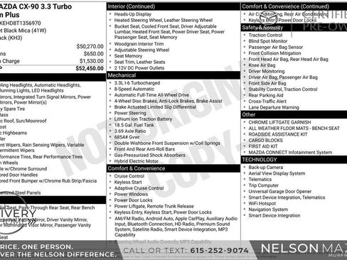Certified 2026 MAZDA CX-90 3.3 Turbo w/ Premium Plus Pkg AWD/4WD image 2