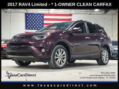 Used 2017 Toyota RAV4 Limited w/ All Weather Liner Package AWD/4WD image 1