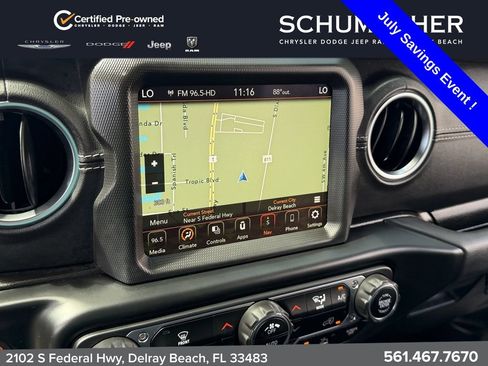 Used 2022 Jeep Wrangler Unlimited Sahara w/ LED Lighting Group AWD/4WD image 17