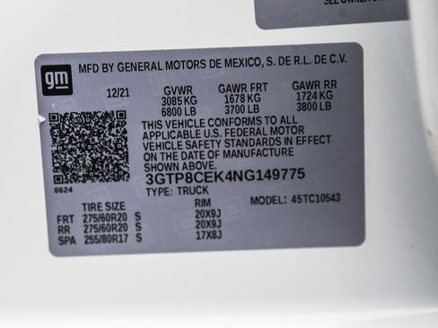 Certified 2022 GMC Sierra 1500 Elevation w/ Driver Alert Package I image 25