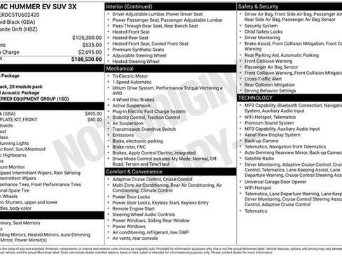 Certified 2026 GMC Hummer EV SUV AWD/4WD image 48