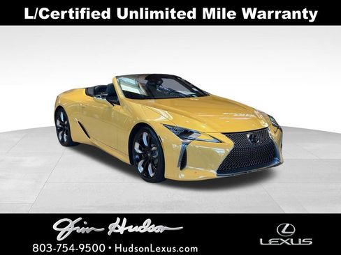 Certified 2024 Lexus LC 500 Convertible image 1