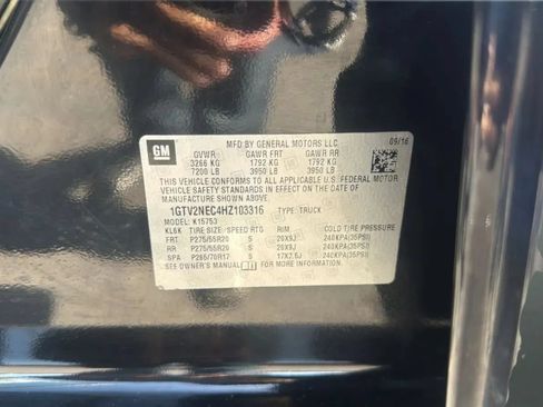 Used 2017 GMC Sierra 1500 SLT w/ SLT Premium Package AWD/4WD image 12